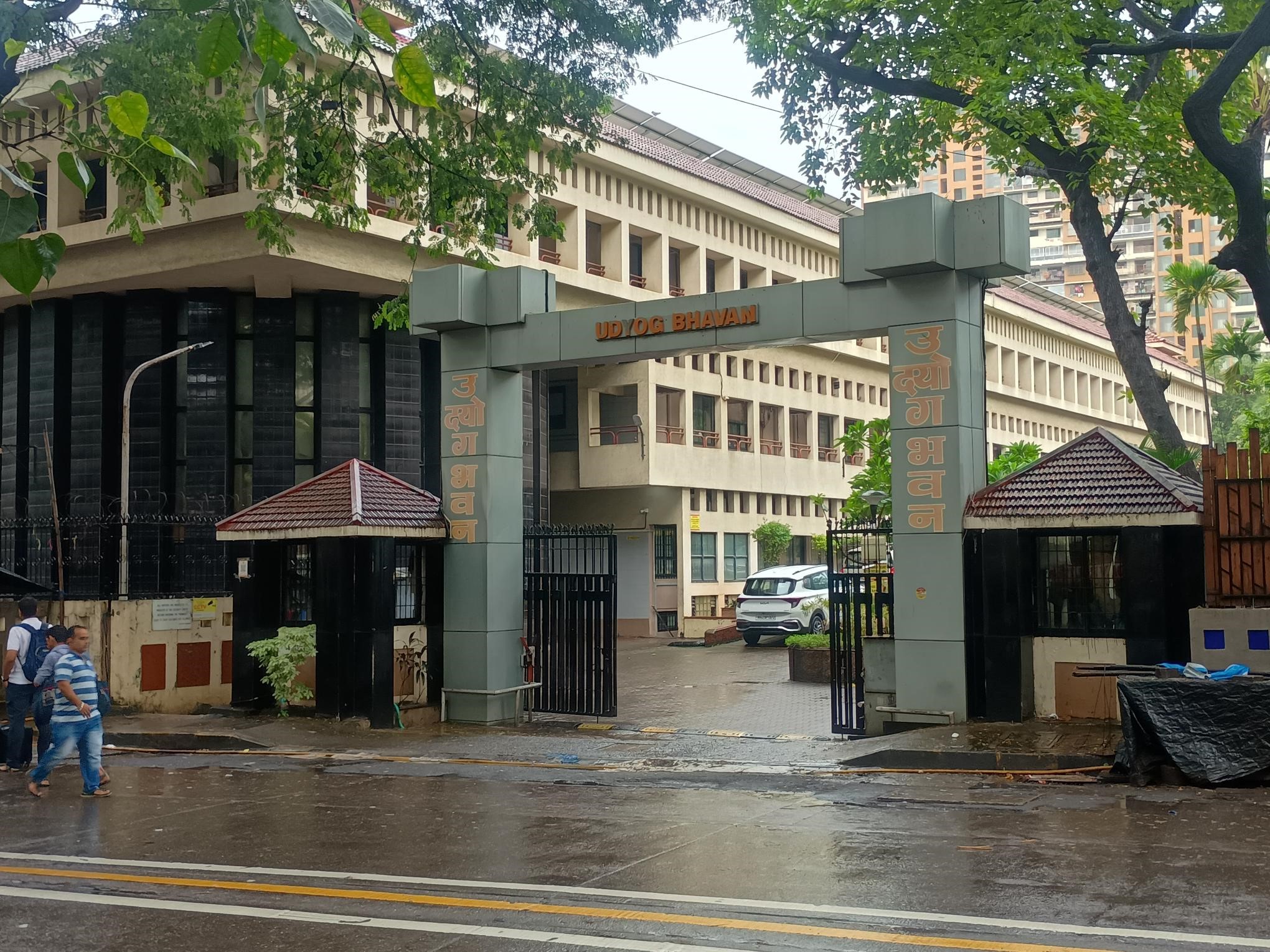 Secure entrance premium coworking space Goregaon East Mumbai Nirlon Knowledge Park